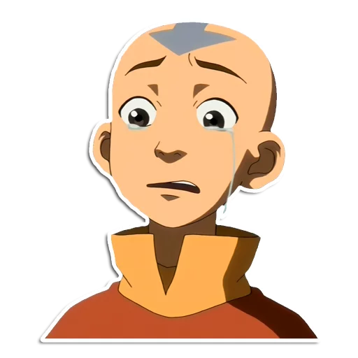😢 Стикер «Avatar The last airbender» для Telegram