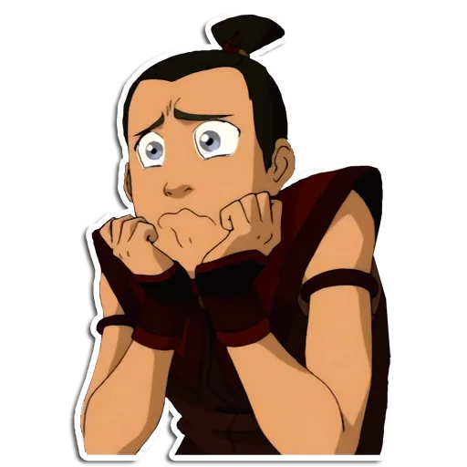 😢 Стикер «Avatar The last airbender» для Telegram