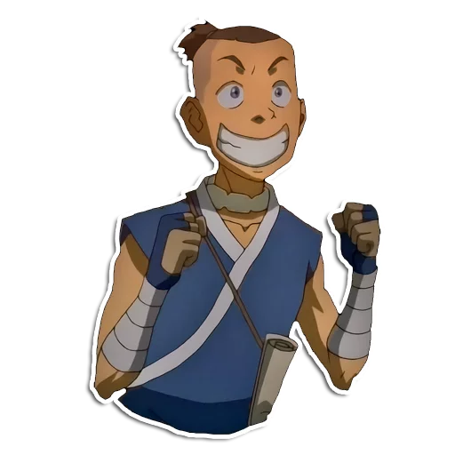 😛 Стикер «Avatar The last airbender» для Telegram