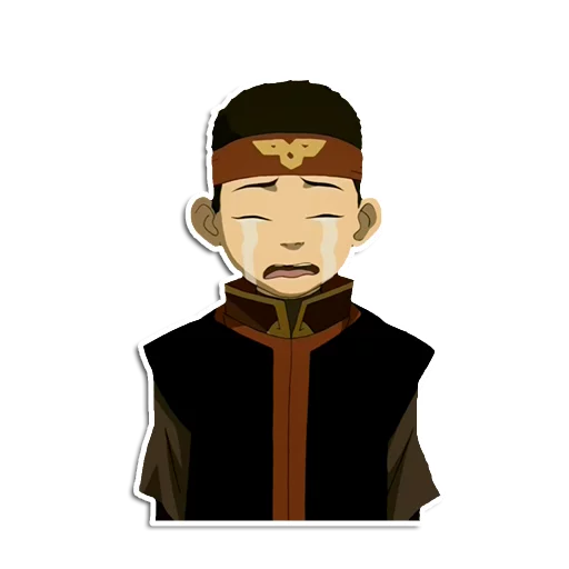 😭 Стикер «Avatar The last airbender» для Telegram