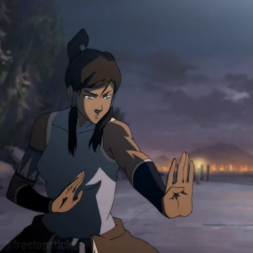 😨 Стикер «The Legend of Korra» для Telegram