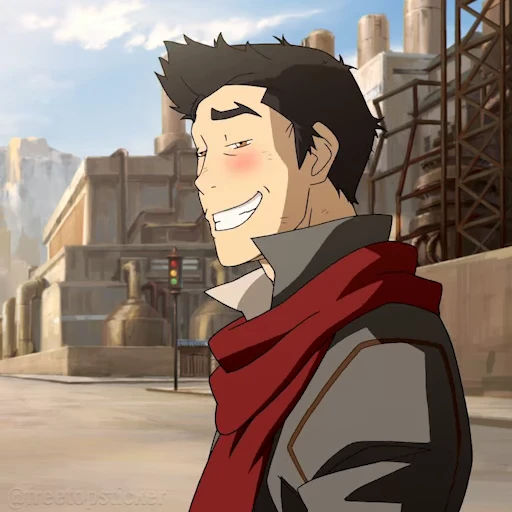 😍 Стикер «The Legend of Korra» для Telegram