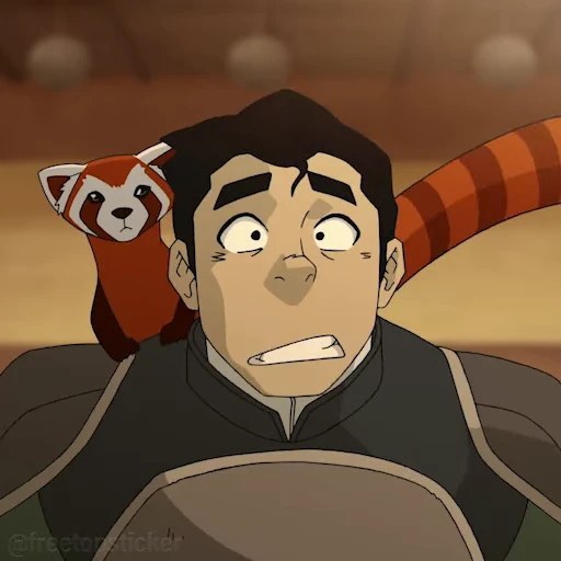 😨 Стикер «The Legend of Korra» для Telegram