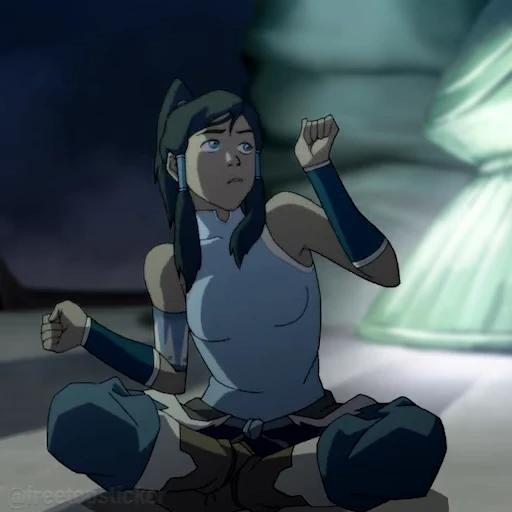 🥱 Стикер «The Legend of Korra» для Telegram