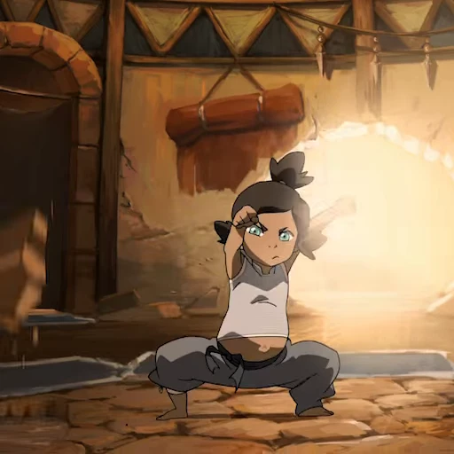 🔥 Стикер «The Legend of Korra» для Telegram