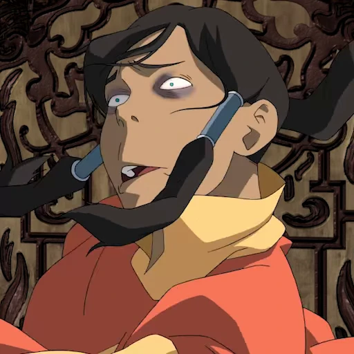 😵 Стикер «The Legend of Korra» для Telegram