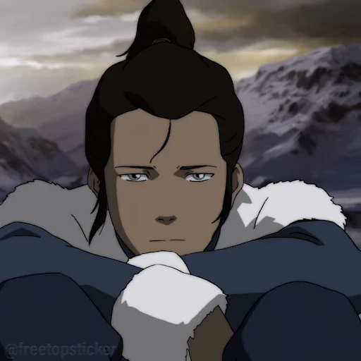😟 Стикер «The Legend of Korra» для Telegram