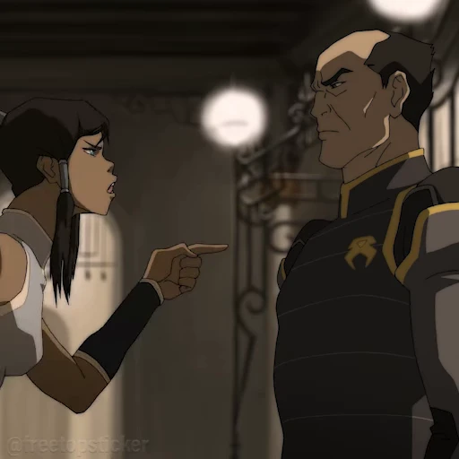 😡 Стикер «The Legend of Korra» для Telegram