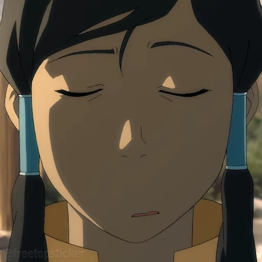 🤨 Стикер «The Legend of Korra» для Telegram