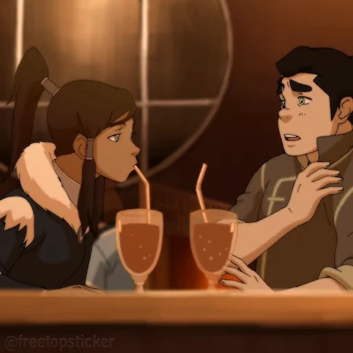 🍹 Стикер «The Legend of Korra» для Telegram