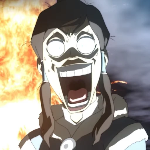 😱 Стикер «The Legend of Korra» для Telegram