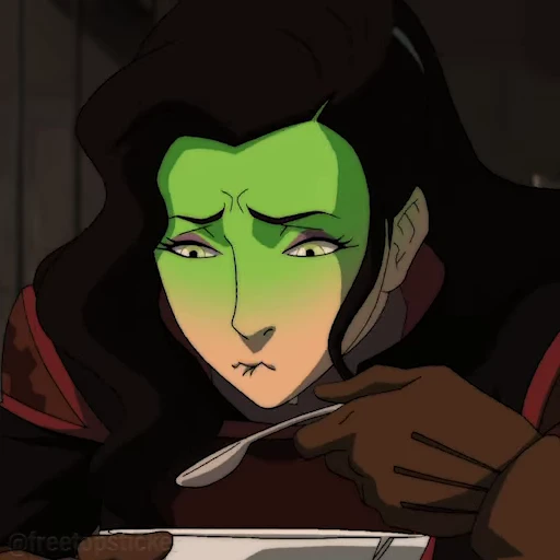 🤮 Стикер «The Legend of Korra» для Telegram
