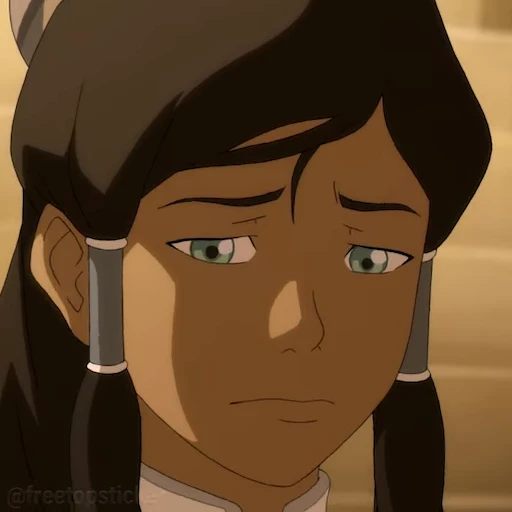 😕 Стикер «The Legend of Korra» для Telegram