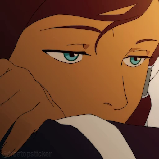 😔 Стикер «The Legend of Korra» для Telegram