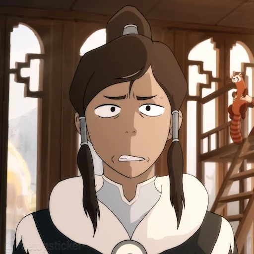 😣 Стикер «The Legend of Korra» для Telegram