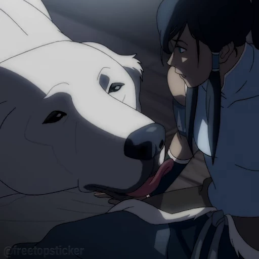 🥰 Стикер «The Legend of Korra» для Telegram