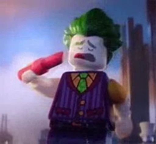 😑 Стикер «The Lego Batman Movie» для Telegram