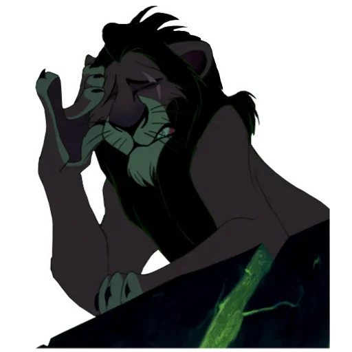 🤨 Стикер «The Lion King Scar» для Telegram