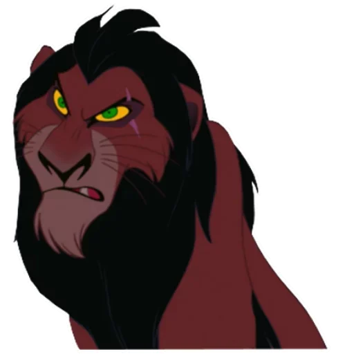 🤨 Стикер «The Lion King Scar» для Telegram