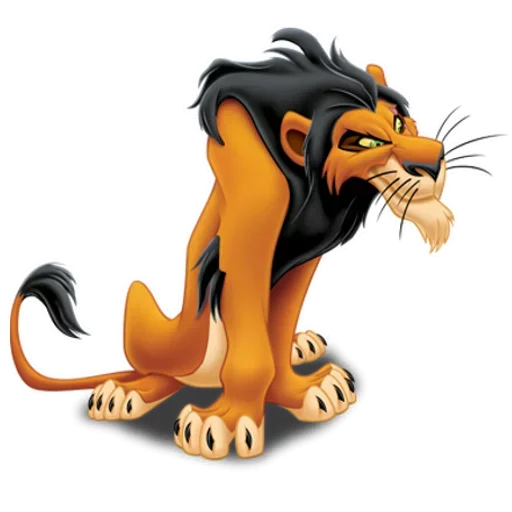 🤨 Стикер «The Lion King Scar» для Telegram