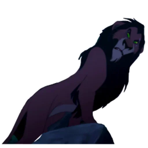 🥳 Стикер «The Lion King Scar» для Telegram