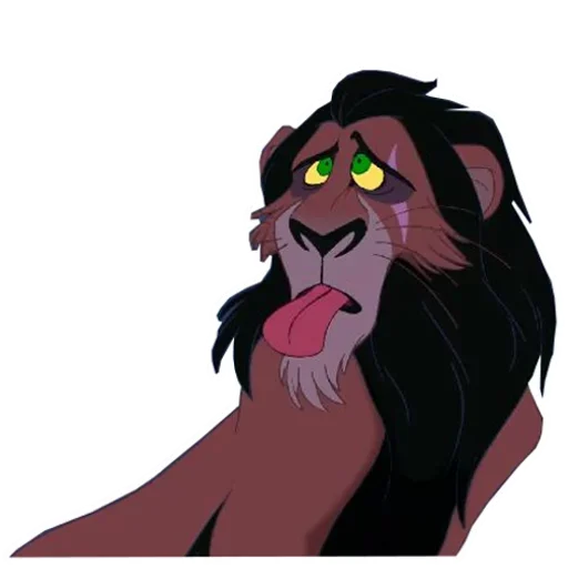 🥳 Стикер «The Lion King Scar» для Telegram
