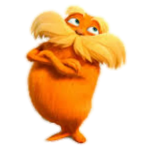 Стикерпак Dr Seuss - The Lorax для Telegram — скачать