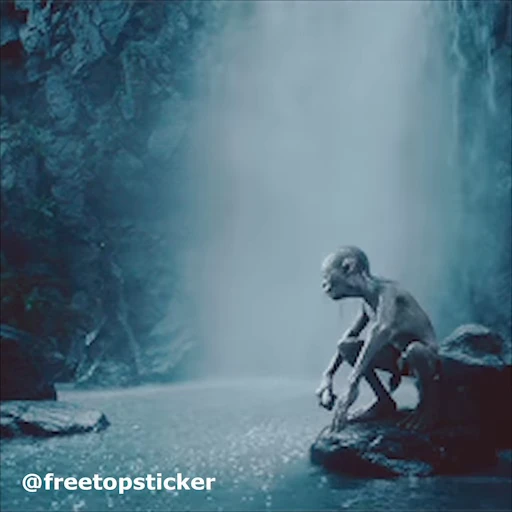 🚿 Стикер «Властелин колец» для Telegram