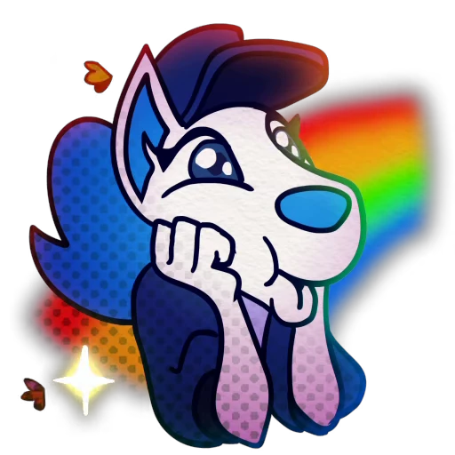 🤩 Стикер «Telegramka» для Telegram