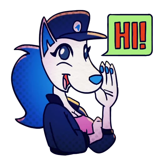 👋 Стикер «Telegramka» для Telegram