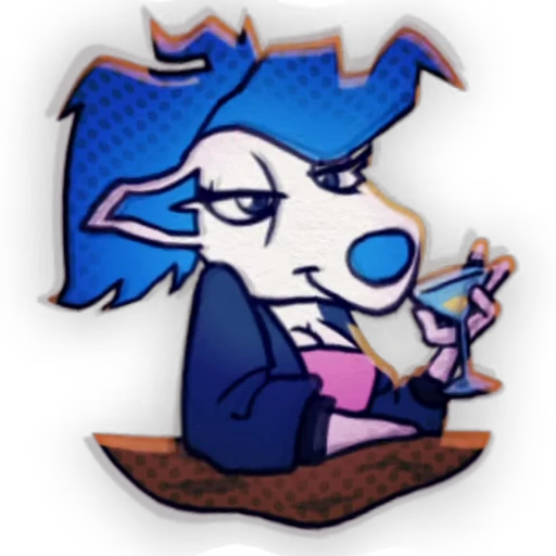 🥴 Стикер «Telegramka» для Telegram