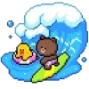 🤩 Эмодзи «pixel vibe» для Telegram