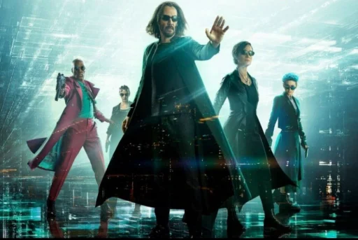 🤚 Стикер «The Matrix resurrections» для Telegram