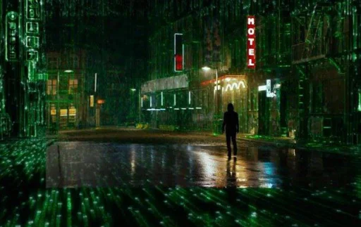 🙄 Стикер «The Matrix resurrections» для Telegram