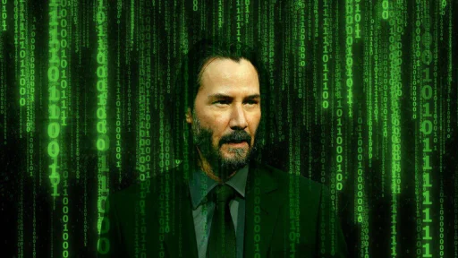 😳 Стикер «The Matrix resurrections» для Telegram