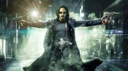 🔫 Стикер «The Matrix resurrections» для Telegram