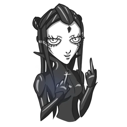 🖕 Стикер «BLAME!» для Telegram