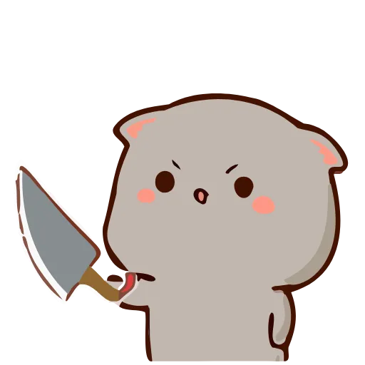 😾 Стикер «МЕМАЧ» для Telegram