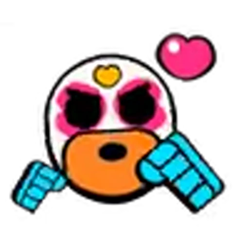 👊 Эмодзи «Brawl Stars Themed Pins» для Telegram
