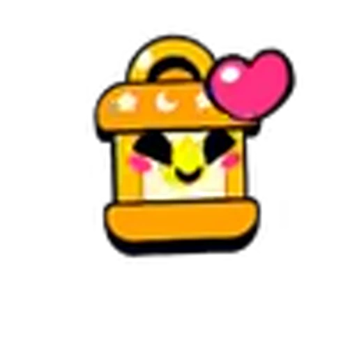 ❤️ Эмодзи «Brawl Stars Themed Pins» для Telegram