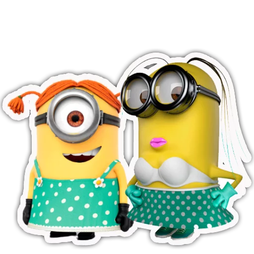 💄 Стикер «Minions - S4T.tv» для Telegram