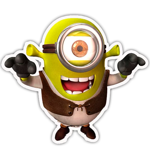 😝 Стикер «Minions - S4T.tv» для Telegram