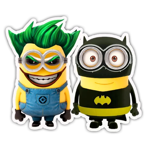 😬 Стикер «Minions - S4T.tv» для Telegram