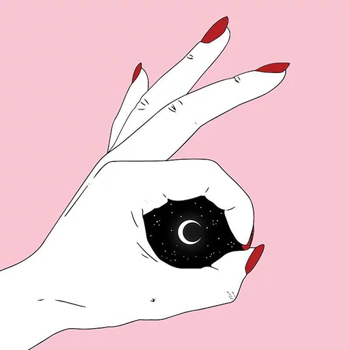 🌙 Стикер «MOON BACON» для Telegram
