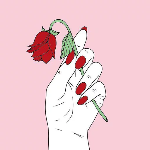 🌹 Стикер «MOON BACON» для Telegram