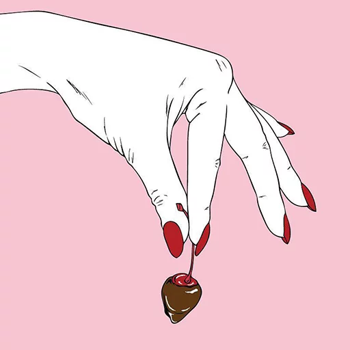 🍒 Стикер «MOON BACON» для Telegram