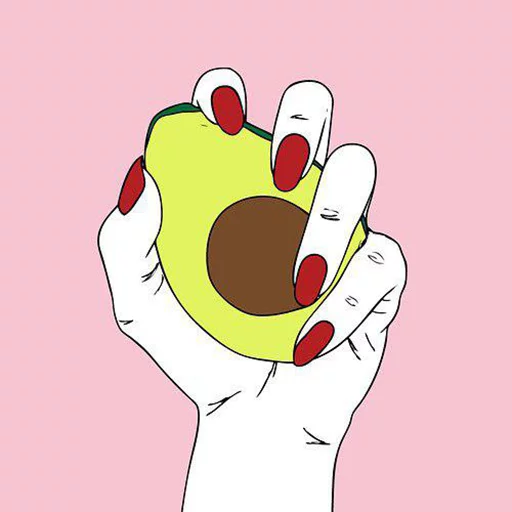 🥑 Стикер «MOON BACON» для Telegram