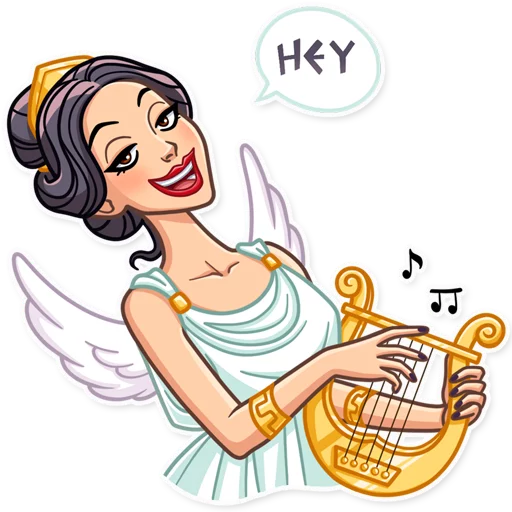 👋 Стикер «The Muse» для Telegram