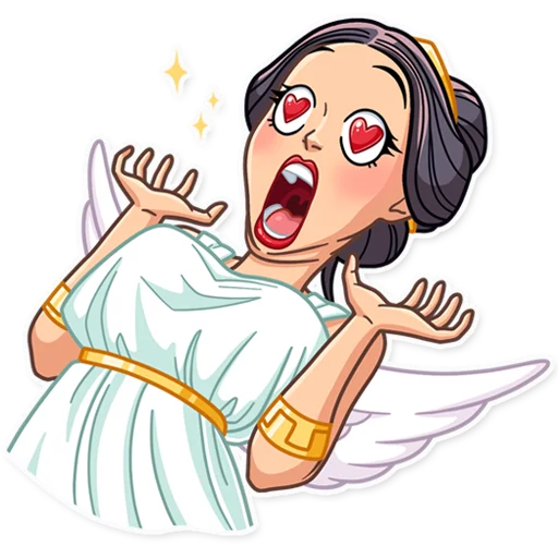 😍 Стикер «The Muse» для Telegram