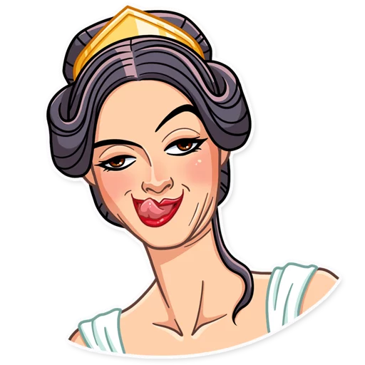 🤪 Стикер «The Muse» для Telegram